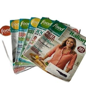 6 food network magazines